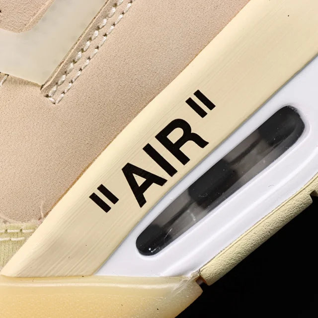 OFF-WHITE x Air Jordan 4 "Sail"