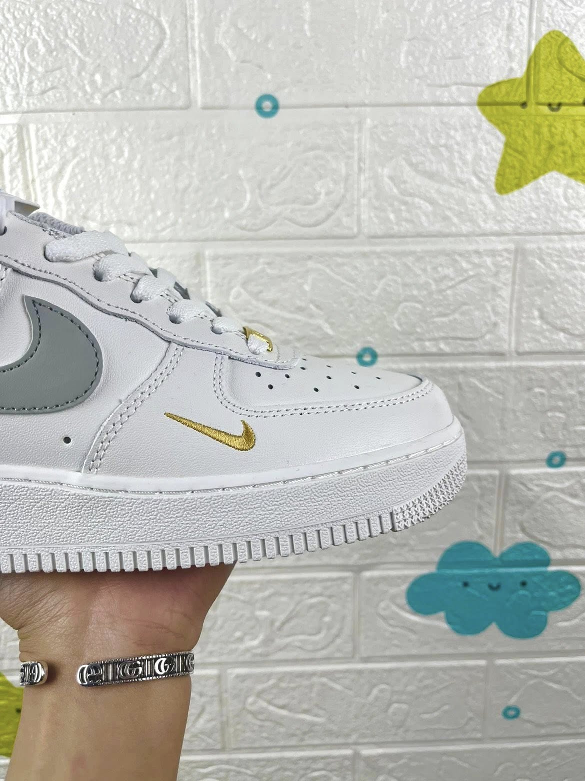 Nike Air Force 1 White Grey