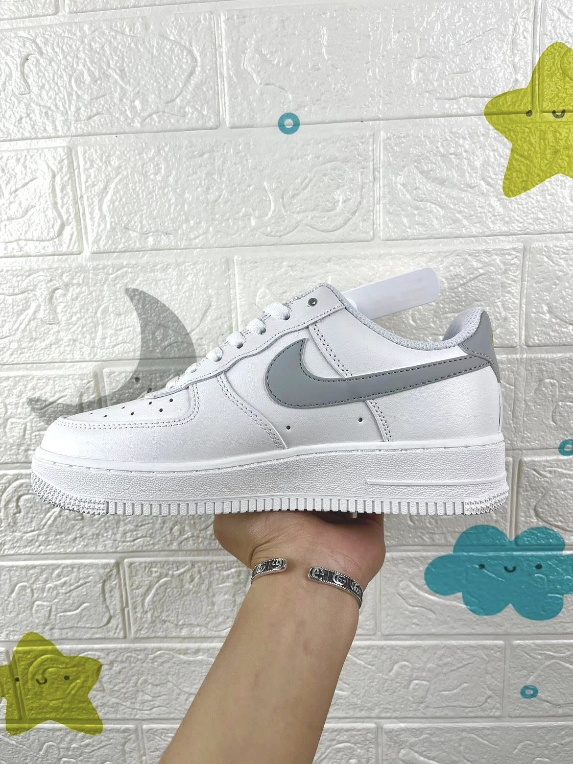 Nike Air Force 1 White Grey