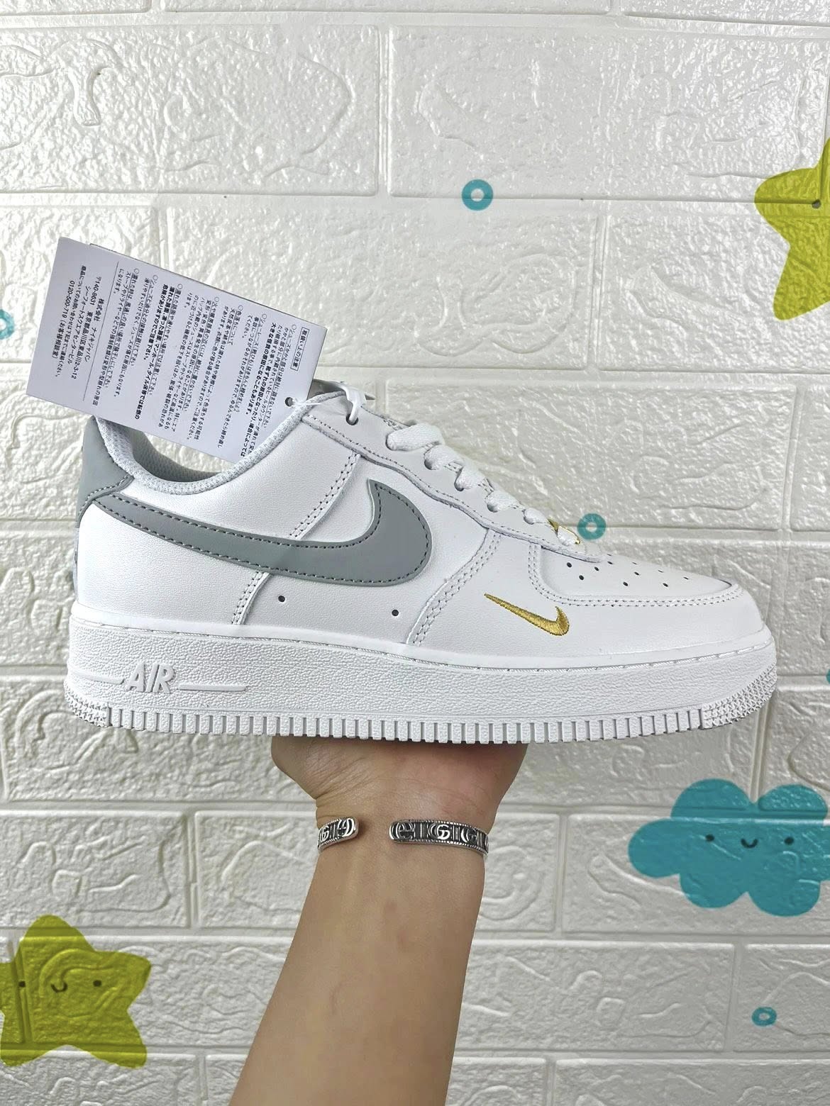Nike Air Force 1 White Grey