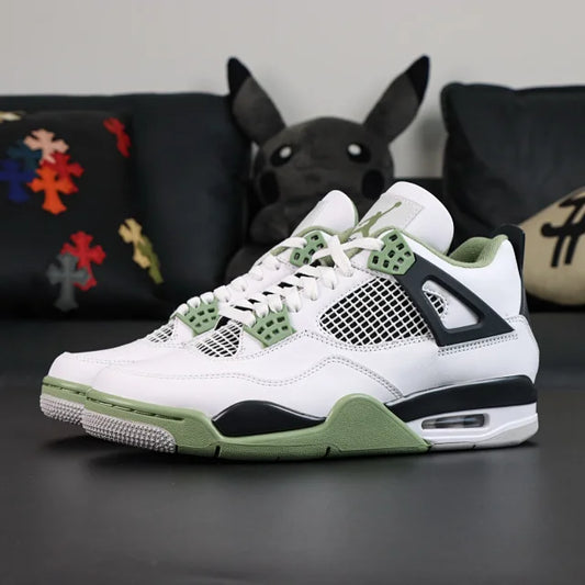 Air Jordan 4 "Oil Green"