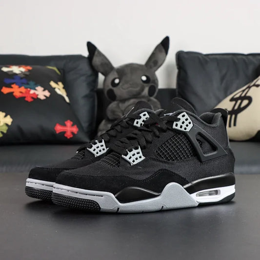 Air Jordan 4 Retro SE "Black Canvas"