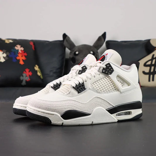 Air Jordan 4 “Flight Club”Sail/Black-University Red